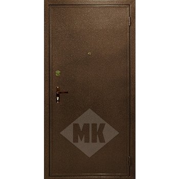 металлическая дверь для дачного дома, порошковое покрытие с двух сторон