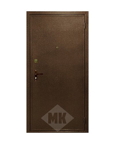 металлическая дверь для дачного дома, порошковое покрытие с двух сторон в туле