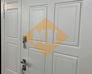 стальная дверь для дачи с двумя створками