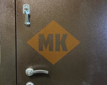 антивандальная дверь с двумя замками