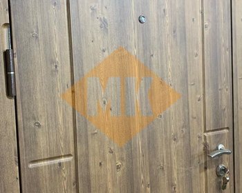 металлическая дверь с МДФ