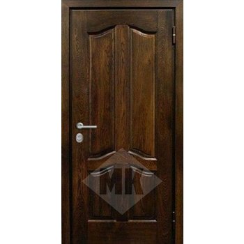 металлическая дверь с отделкой мдф с двух сторон и одним замком