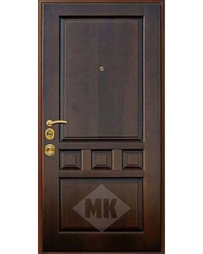 металлическая входная дверь с отделкой мдф с двух сторон в туле